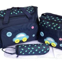 Jual 255 4IN1 DIAPER BAG TAS PEELENGKAPAN BAYI TRAVELLING BAG MULTIFUNGSI Murah
