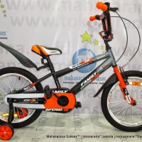 18in Family Inferno Boy BMX Sepeda Anak Laki-Laki Usia 5 -8 Tahun