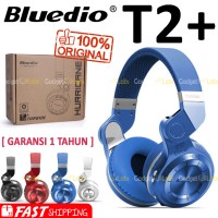 Jual Bluedio T2+ Headset Turbine Hurricane Stereo Bluetooth 4.1 Headphone Murah