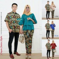 Jual Couple Sabila Ruffle - Batik Couple Murah