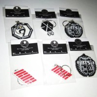 Jual Ganci Rubber Kpop BTS/EXO/SNSD/SUJU/SHINEE/IKON/GOT7 Murah