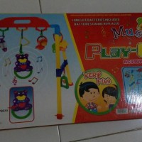 Jual play gym mainan bayi musik baby rattle murah Murah