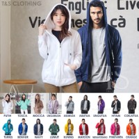 Jual Hoodie Zipper Sleting Polos Berkualitas Murah
