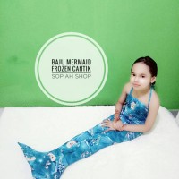 Jual baju mermaid frozen murah Murah