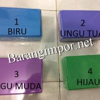 Jual Balok yoga/senam/aerobic/Zumba/yoga/bata/yoga brick/bra/legging/jam Murah