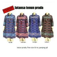 Jual Dress/Tunik Batik Latanza Tenun Prada Murah