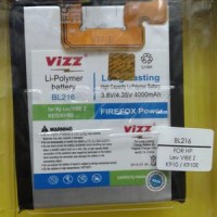 Jual BATERAI VIZZ LENOVO BL216 VIBE Z K910 GARANSI RESMI Limited Murah