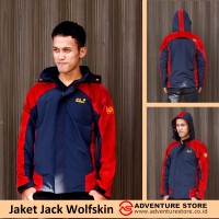 Jual Jack Wolfskin Hitam-maroon , jual jaket windbreaker Murah