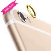 Jual Rear Camera Lens Protector Protective Metal Ring iPhone 6 / 6s Gold Murah