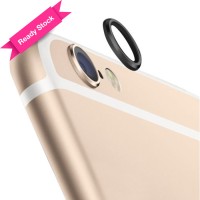 Jual Rear Camera Lens Protector Protective Metal Ring iPhone 6 / 6s Black Murah