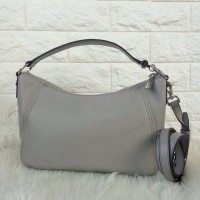 Jual Michael Kors Fulton MD TZ Shoulder Pearl Grey Murah