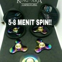 Jual Premium iridescent original rainbow B368 fidget spinner Murah