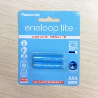 Jual Baterai Panasonic Eneloop Lite AAA 600mAh isi 2pcs Murah