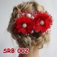 Jual Aksesoris Sirkam Rambut Bunga Bridal - Aksesoris Pengantin - SRB 002 Murah