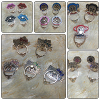 Jual PROMO IRING DIAMOND BIBIR,MICKEY MOUSE,HELLO KITTY / Ring Stand Holder Murah