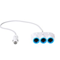 Jual HOCO C1 Multipurpose 3 In 1 Car Charger Double USB Port Original Murah