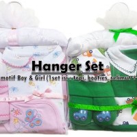 Jual Gift Set hanger Set Boys and Girls 4in1 Jumper Booties Selimut Murah
