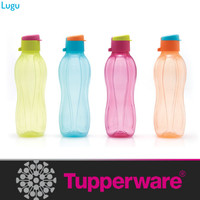Jual botol tupperware 500 ml / botol unik harga promo - eco bottle 1 set Murah