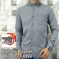 Jual Kemeja Flanel Motif Flannel Katun Pria Cowok Slim Fit Lengan Panjang Murah