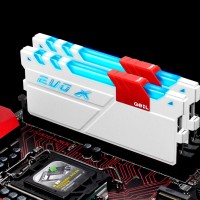 Jual GEIL DDR4 EVO X RGB LED PC24000 Dual Channel 32GB (2x16GB) 15-17-17-35 Murah
