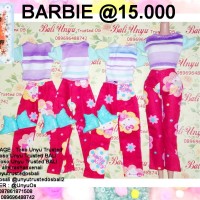 Jual SET BAJU SETELAN MURAH LUCU + SEPATU MATTEL BONEKA BARBIE Murah