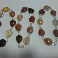 Jual GELANG BATU AKIK ASLI KALIMANTAN MOTIF TETES AIR Murah