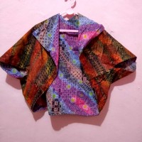 Jual bolero luaran batik bolak balik outer unik Murah