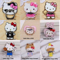 Jual i ring hello kitty, penyangga hp hello kitty, iring holder hello kitty Murah
