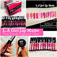 Jual LA Girl Lip Matte ( Flat finish pigment lips gloss ) Murah