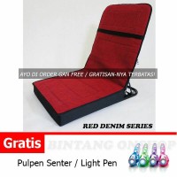 Jual KURSI LESEHAN MOTIF / LIPAT / MALAS / SANTAI / LANTAI / ANAK KOST Murah
