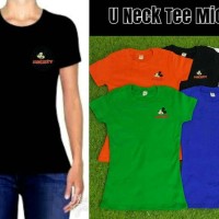 Jual Tee U neck basic mickey bahan kain polo.bagus 5 warna Murah