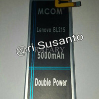Jual Baterai M-Com BL-215 for Lenovo Vibe X S960 Double Power 5000mAh Murah