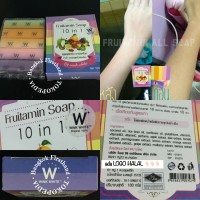 Jual Fruitamin Soap 10 in 1 by Wink White / 1 PABRIK DENGAN GLUTA PANACEA Murah