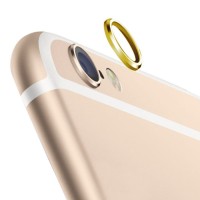 Jual Rear Camera Lens Protector Protective Metal Ring iPhone 6 Gold Murah