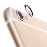 Jual Rear Camera Lens Protector Protective Metal Ring iPhone 6 Silver Murah