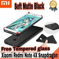 Jual Xiaomi Redmi Note 4X Snapdragon Cover Case Babyskin Soft Black Matte Murah