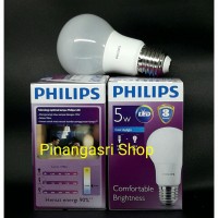 Jual Lampu LED Philips 5 Watt 5W Philip 5 W 5Watt Putih GANTI 6 Watt 6W 6 W Murah