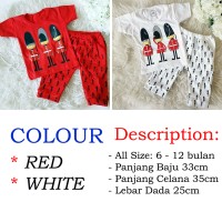 Jual Setelan Baju Bayi / Pakaian Bayi / London Guard Murah