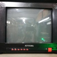 Aoyama TV CRT 17 inch - Tabung Layar Cembung - Semi Flat - Kaca