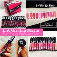 Jual LA Girl Lip Matte ( Flat finish pigment lips gloss ) Murah