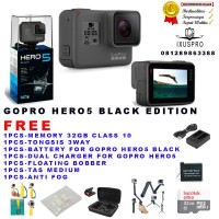 Jual GOPRO HERO5 BLACK ORIGINAL 100% PAKET KOMPLIT / GOPRO HERO 5 BLACK Murah