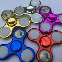 Jual Spinner Krom Chrome Lampu Led Tulisan/Gambar I Love U - Kupu-Kupu Murah