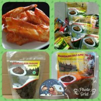 Jual paket hemat rendang daging & keripik singkong balado Christine hakim 5 Murah