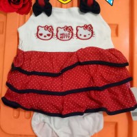 Jual Dress bayi lucu baju bayi polkadot kode J102 Murah