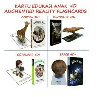 Jual Bundle Octagon 4D Card, Animal4D, Dinosaurus4D, Octaland4D, Space4D Murah
