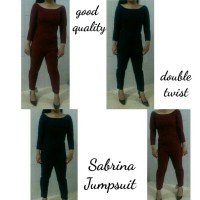 Jual Sabrina Jumpsuit Double Twist Valion Murah