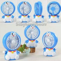 Jual Kipas angin Usb mini fan portable karakter Doraemon & Hello kitty Murah