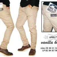 Jual CELANA CHINO CREAM CHINO PANJANG Zt9139 Murah