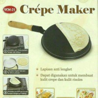 Jual Crepes maker wajan crepe dadar gulung, kulit lumpia risol risoles Murah