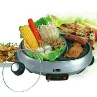 Jual PROMO Panci suki tepanyaki shabu shabu Gril BBQ Barbeque Panggangan Murah